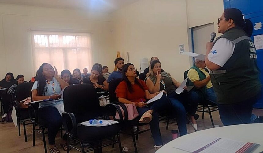 Malária: FVS-RCP destaca fortalecimento das ações para Agentes Comunitários de Saúde sobre Vigilância da doença em Manaus