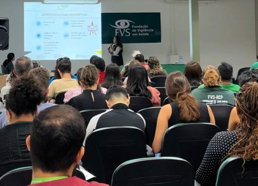 Treinamento: FVS-RCP investe em capacitação interna para fortalecer gestão e qualidade de vigilância em saúde