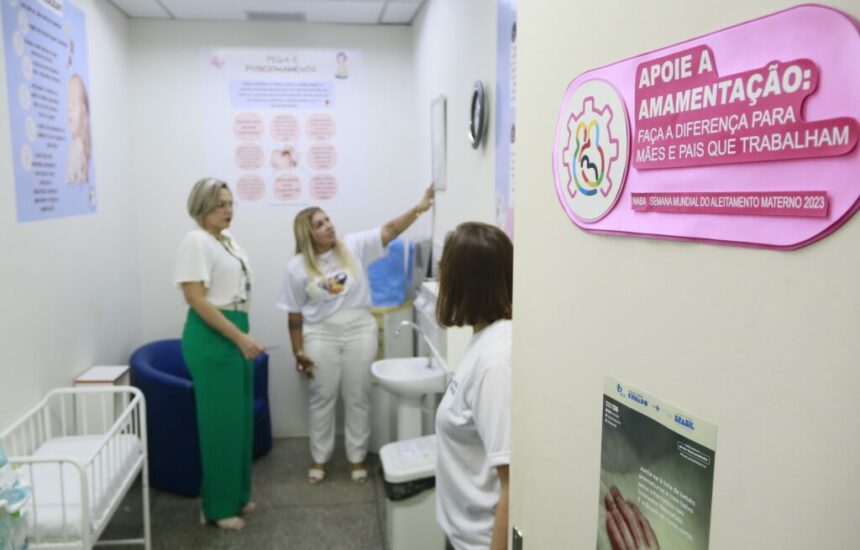 Servidoras da Maternidade Dona Nazira Daou ganham Sala de Apoio à Mulher Trabalhadora que Amamenta