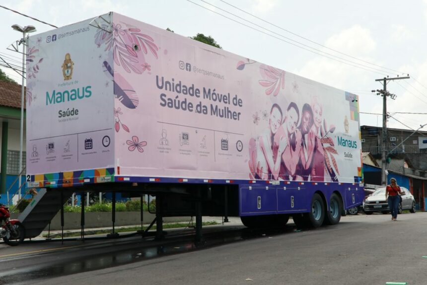 Nova localização das Unidades Móveis de Saúde da Mulher