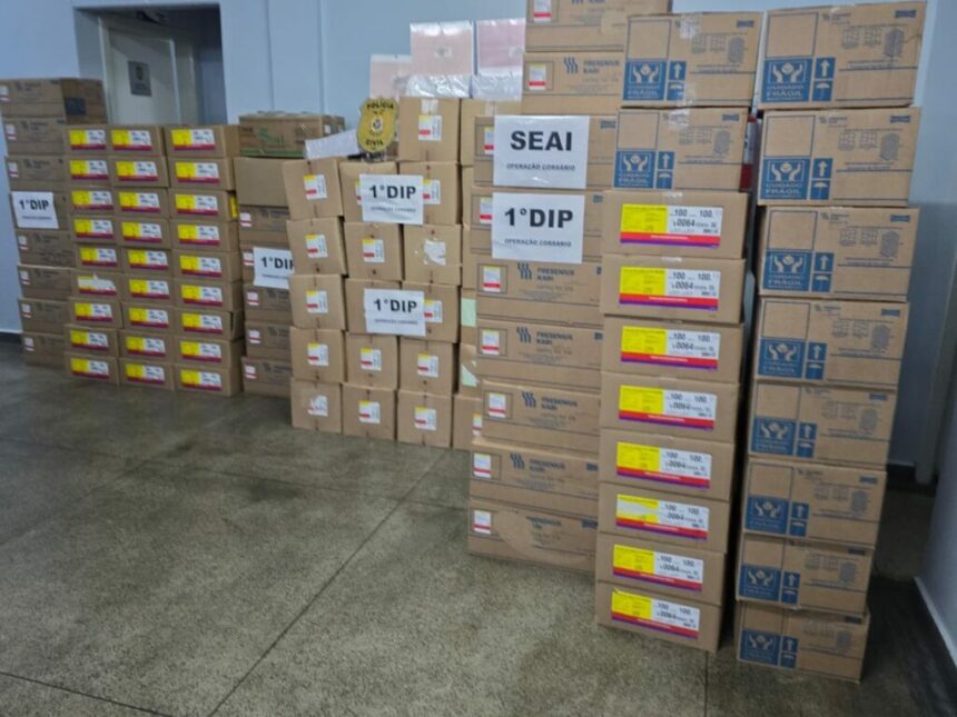 Operação Corsário: Polícia Civil desarticula organização criminosa que desviava medicamentos e produtos hospitalares do Amazonas