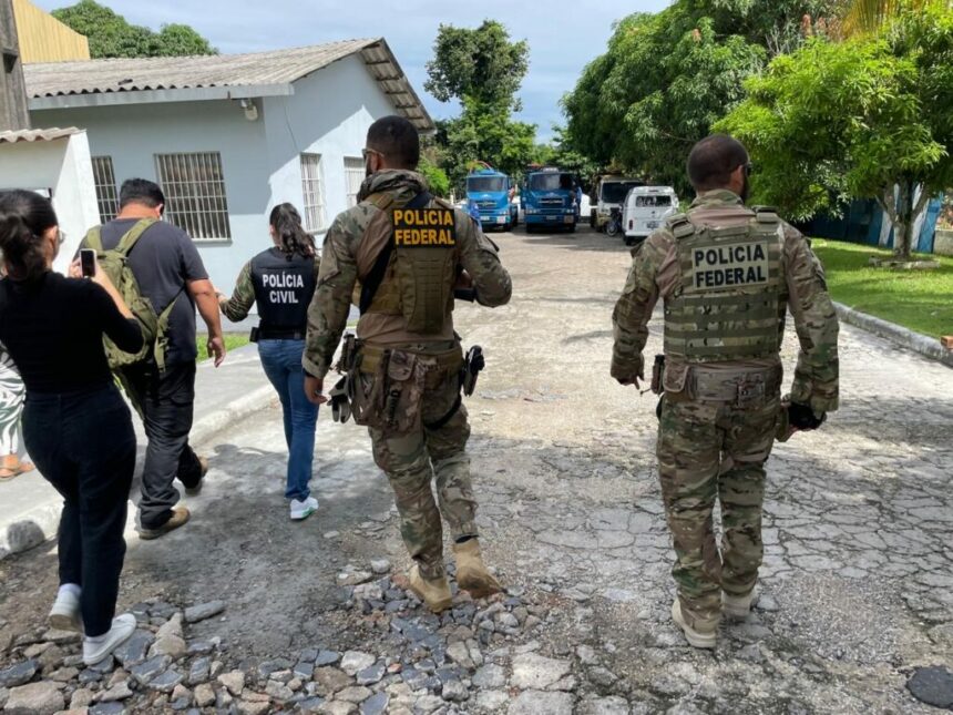 Polícia Civil, Federal e Ipaam deflagram Operação Água Pura e prendem três pessoas por crimes ambientais no Lago do Aleixo