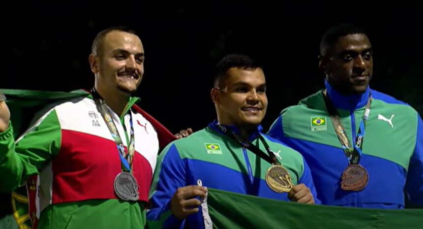Pedro Nunes quebra recordes brasileiro e sul-americano e garante o ouro no Ibero-Americano