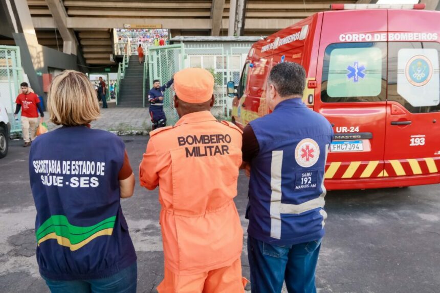 SES-AM atende 10 pessoas durante evento de Pentecostes 2024