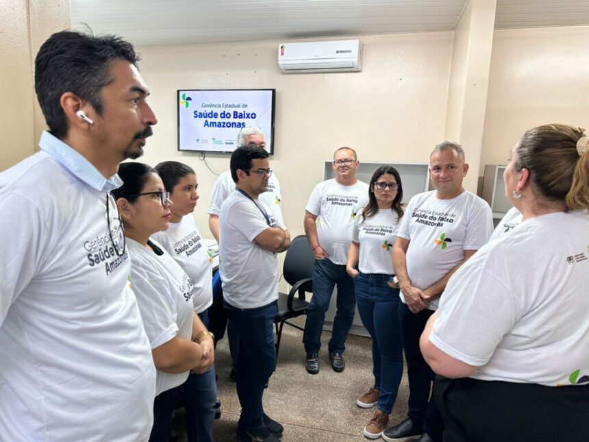 SES-AM cumpre agenda na Gerência Estadual de Saúde do Baixo Amazonas em Parintins