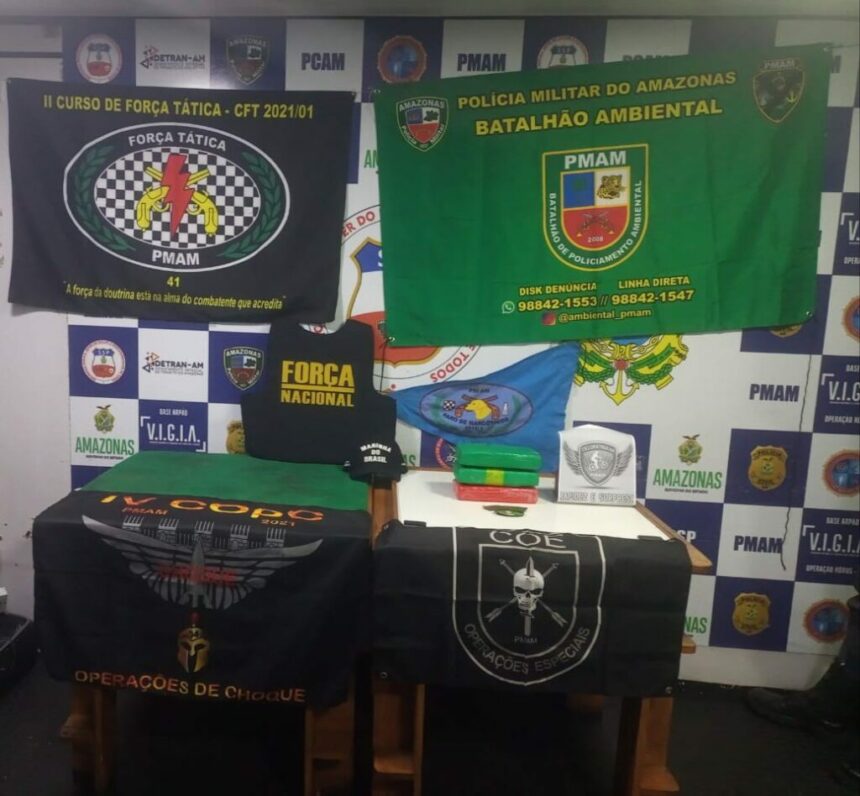 Base Arpão 1: Drogas avaliadas em R0 mil são apreendidas no município de Coari