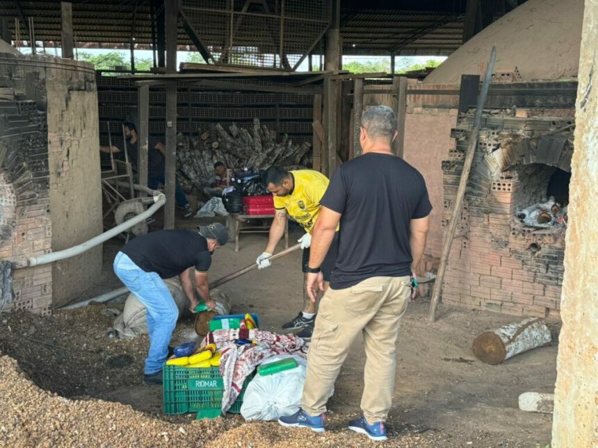 Forças de Segurança incineram cerca de meia tonelada de drogas em Coari
