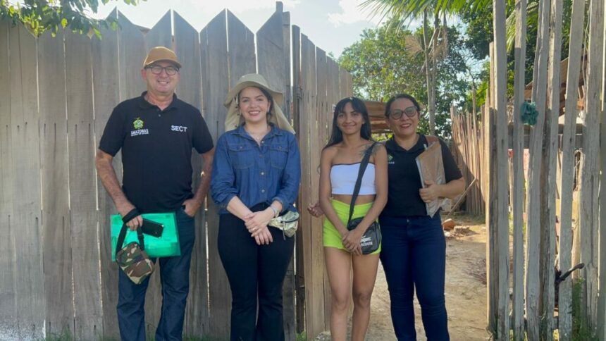 Em Parintins, Sect realiza ação para processo de regularização na área urbana e rural