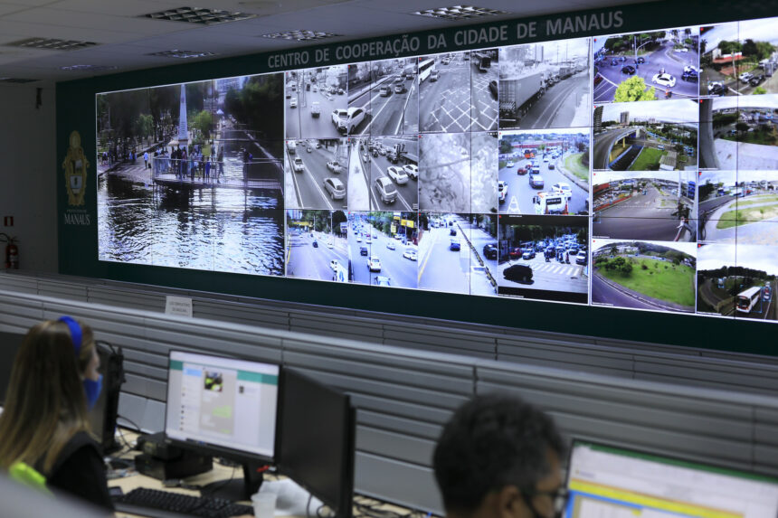 Em cinco meses, manauaras acionam mais de 29 mil vezes o sistema de monitoramento do Centro de Cooperação da Cidade