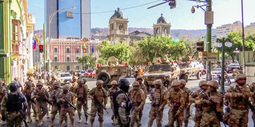 Bolívia: organizações e países condenam tentativa de golpe 