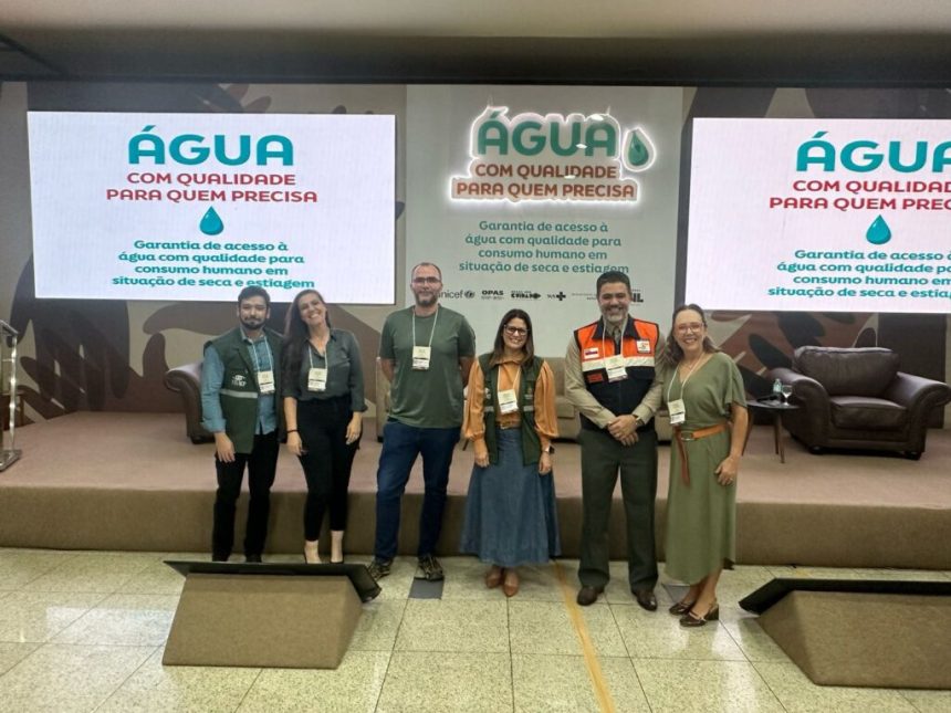 Defesa Civil do Amazonas participa de seminário nacional sobre qualidade da água em situações de estiagem