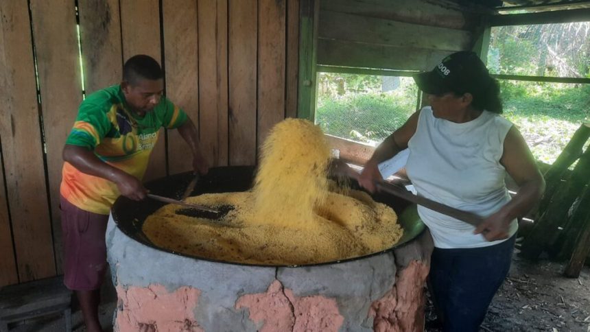 Em Rio Preto da Eva, Idam capacita 20 agricultores para a produção de derivados de mandioca