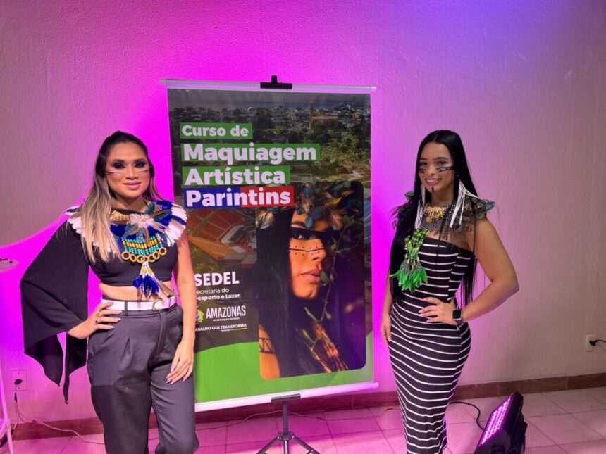 Governo do Amazonas realiza primeira edição do Curso de Maquiagem Artística em Parintins