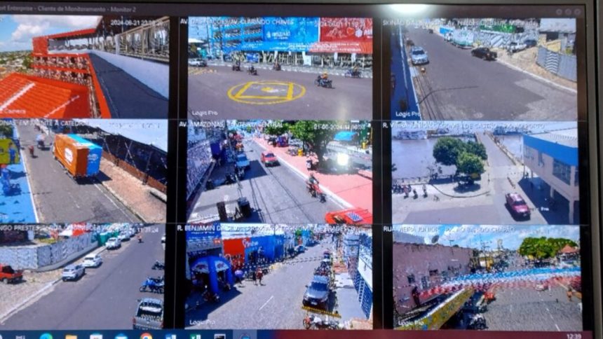 Festival de Parintins: SSP-AM inicia instalação do CICC-L e do sistema de vídeo monitoramento