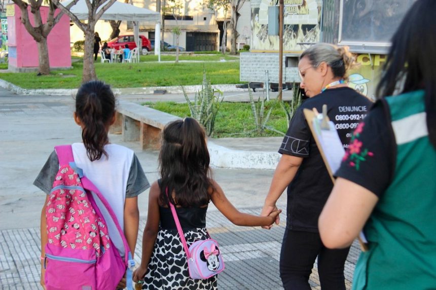 Semasc realiza ação de abordagem social a famílias em situação de trabalho infantil