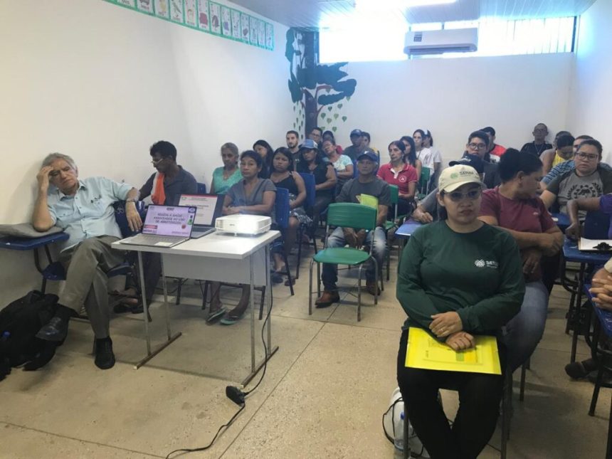 Técnicos do Sistema Sepror e agricultores participam do ‘Dia do Campo Limpo’, em Rio Preto da Eva