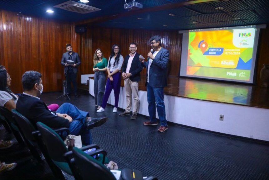 Ministério da Cultura e Secretaria de Cultura e Economia Criativa realizam 2ª edição do Circula MinC em Manaus