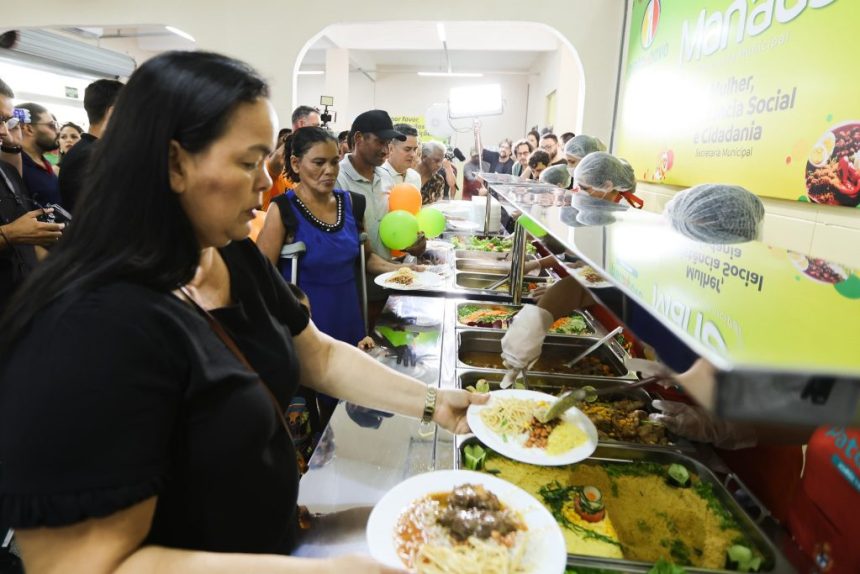 Prefeitura de Manaus entrega nona unidade do Prato do Povo
