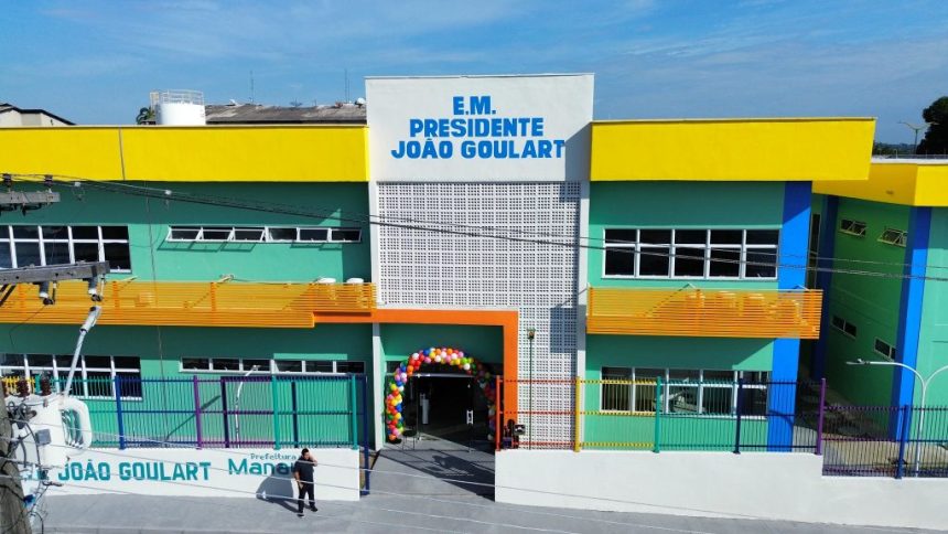 Prefeitura de Manaus reinaugura escola municipal João Goulart