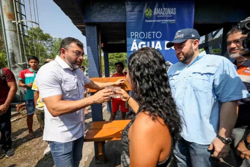 Governador Wilson Lima entrega sistema do projeto Água Boa para famílias da zona rural de Manaus
