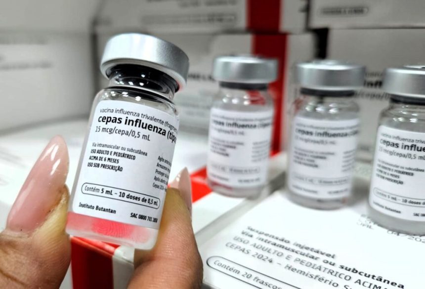 Amazonas recebe mais de 500 mil doses de vacina contra influenza para campanha de imunização contra a doença