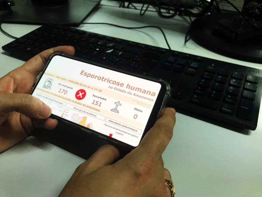 Amazonas divulga informe epidemiológico de esporotricose