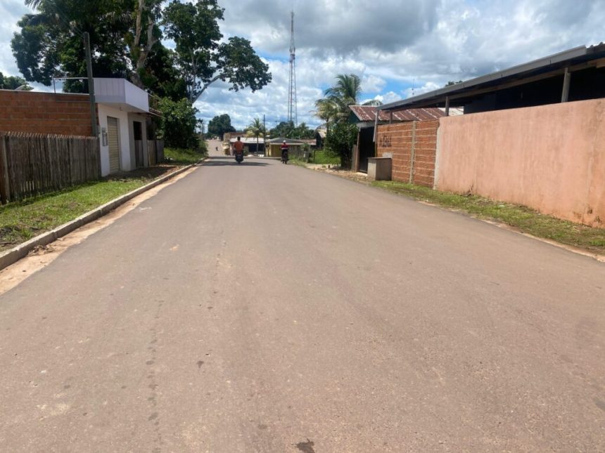 Pavimentação das ruas do sistema viário do Novo Remanso, em Itacoatiara, ultrapassa 60% de avanço