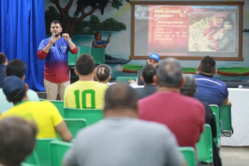 UGPE promove reunião para tratar da obras de água e esgoto do Prosai Parintins