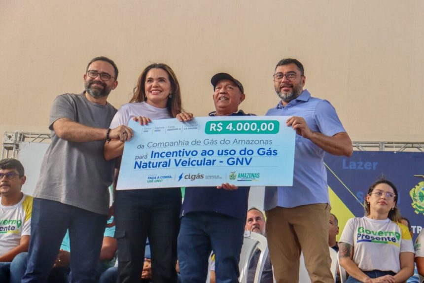 Campanha Faça a Conta. Use GNV! entrega 80⁰ benefício durante ação do Governo Presente