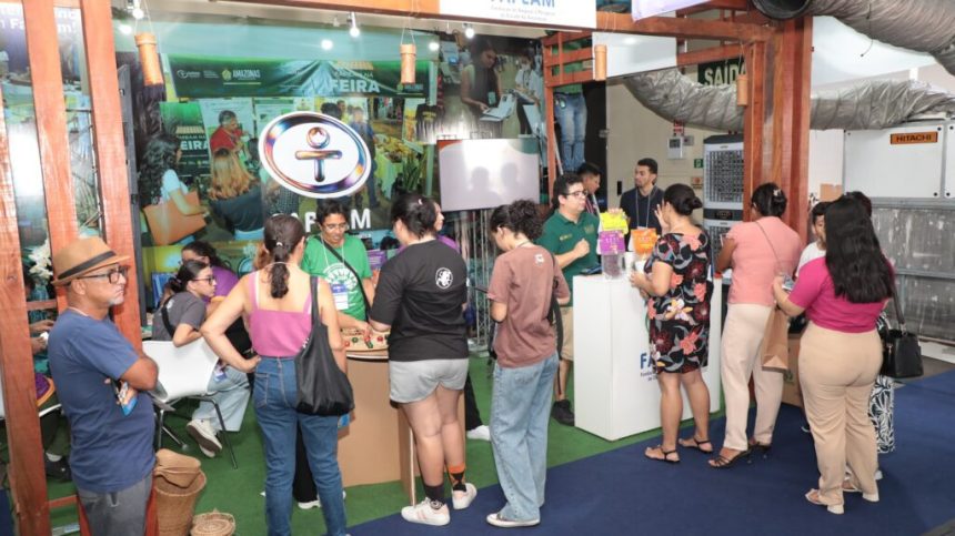 Fapeam apresenta jogos sustentáveis e produtos amazônicos na Feira do Empreendedor