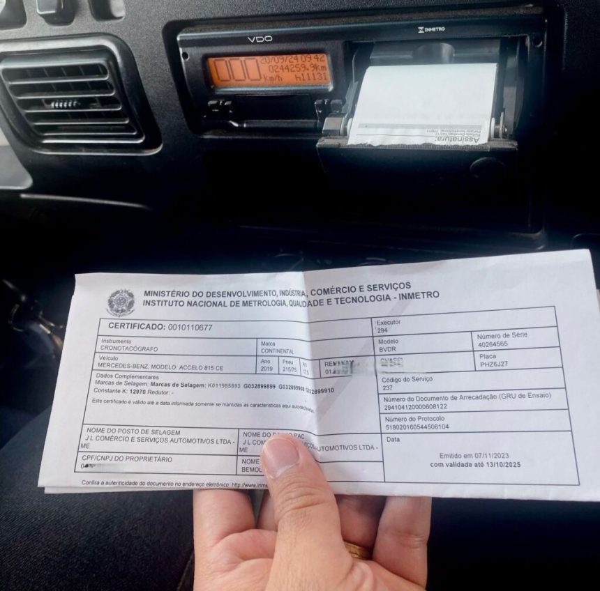 Operação trânsito: Ipem-AM fiscaliza radares, bafômetros e cronotacógrafos em Manaus