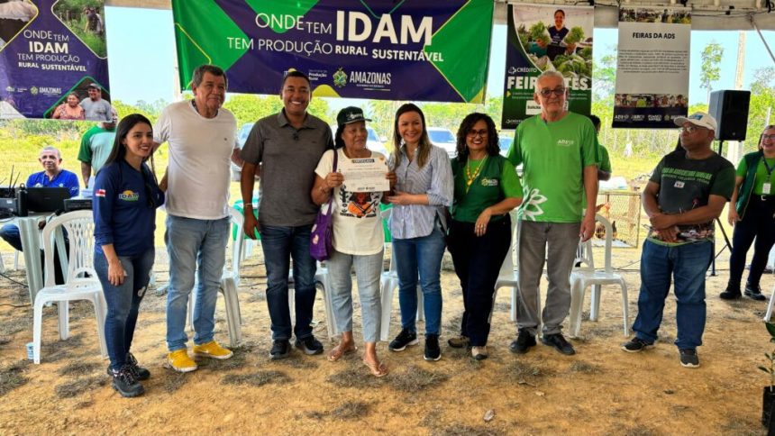 Na comunidade Frederico Veiga, Idam atende mais de 200 produtores rurais e comunitários