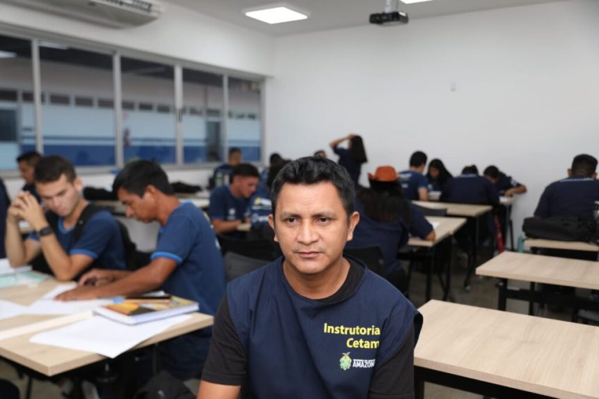 Em Silves, alunos e professores comemoram nova escola do Cetam e oportunidade de especialização