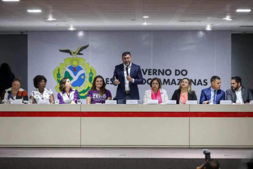 Governador Wilson Lima assina Pacto Estadual de Prevenção aos Feminicídios no Amazonas