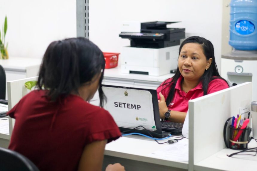 Sine Amazonas divulga 190 vagas de emprego para esta quarta-feira