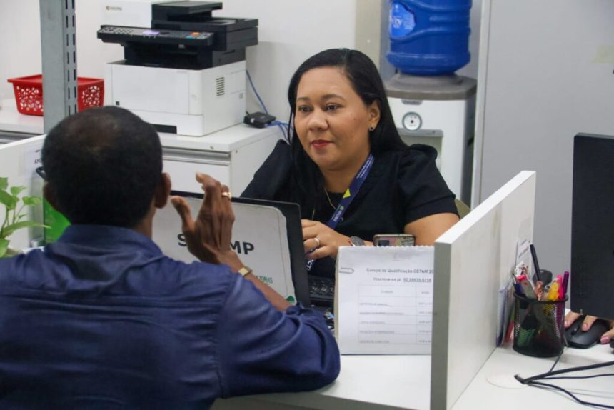 Sine Amazonas divulga 174 vagas de emprego para esta quarta-feira