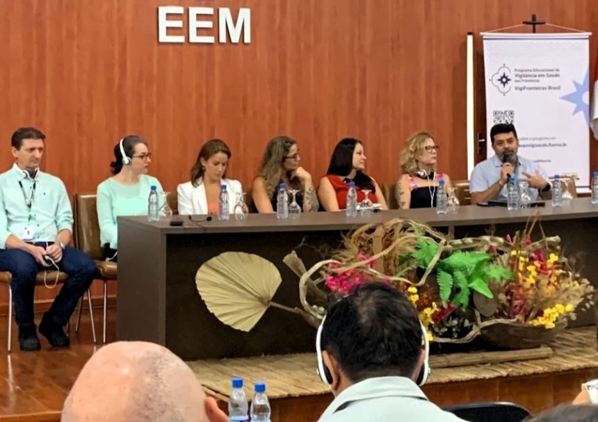 VigiFronteira: FVS-RCP participa do programa educacional de Vigilância em Saúde nas Fronteiras