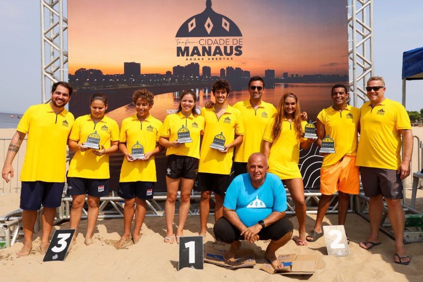 Desafio internacional de natação marca último dia de programação ‘Manaus Adventure 2024’