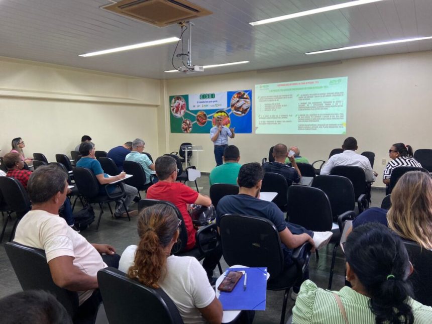 Piscicultores participam de reunião para organização da 1ª edição especial do Feirão do Pescado