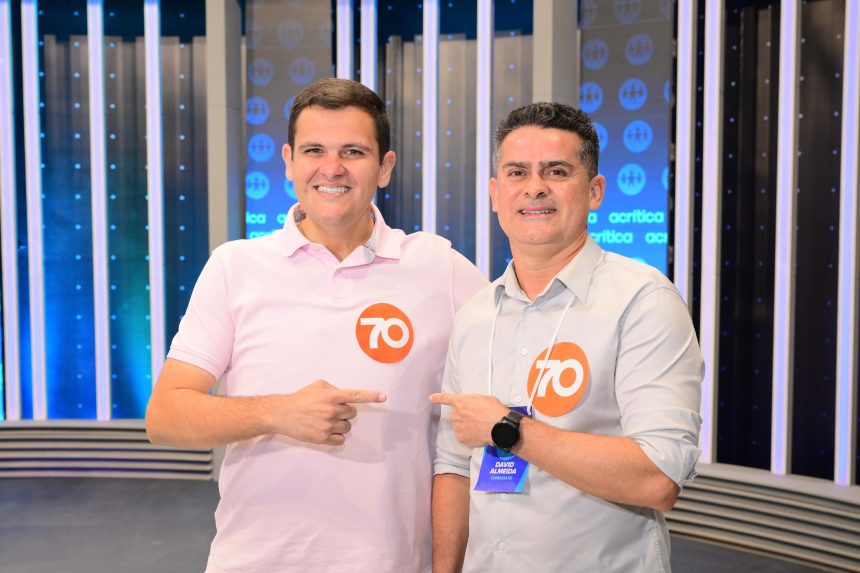 A 3 dias do 2° turno, Projeta aponta vitória de David Almeida com 55,5%