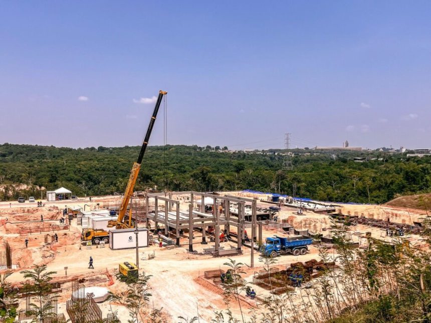 Arsepam realiza visita técnica à construção da Usina Termelétrica (UTE) Manaus I