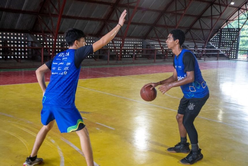 Atividades do Pelci promovem desenvolvimento físico e motor por meio da iniciação esportiva