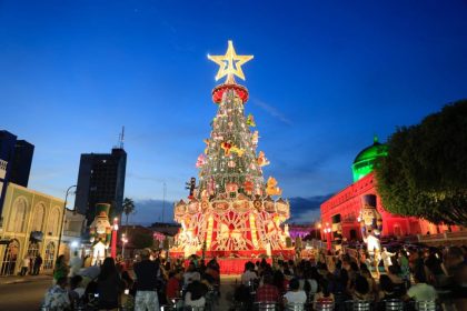 O Mundo Encantado do Natal marca o último dia de apresentações no Largo de São Sebastião e celebra o espírito natalino