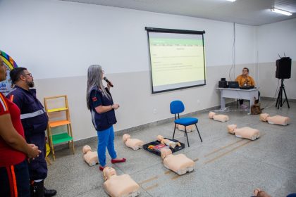 Samu Manaus capacita usuários para atendimento inicial