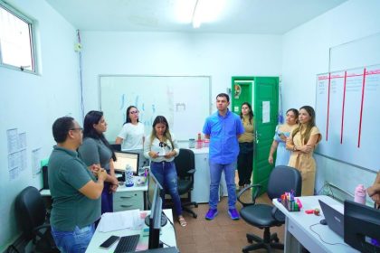 Novo secretário da Semasc, Saulo Viana se apresenta na sede da pasta no primeiro dia do ano