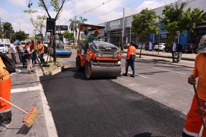 Prefeitura de Manaus avança com as obras de intervenções viárias