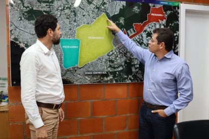 Sedurb e Águas de Manaus alinham programação para entrega de obras do sistema de esgoto