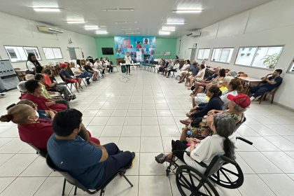 Prefeitura promove palestras sobre saúde mental em alusão ao ‘Janeiro Branco’ para idosos e colaboradores da Fundação Dr. Thomas
