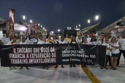 Prefeitura de Manaus leva ‘Bloco da Proteção’ para garantir segurança de crianças