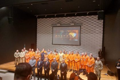 Corpo de Bombeiros participa do lançamento do projeto Resposta em Operações Integradas para Atuação em Situação de Desastres
